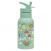 A Little Lovely Company - antikorová fľaša na pitie, 350 ml - radosť