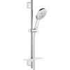 GROHE Rainshower SmartActive sprchová súprava, ručná sprcha 3jet priemer 130 mm, 60 cm sprchová tyč s poličkou na mydlo a sprchová hadica 175 cm, chróm, 26546000