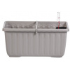 Plastia kvetináč samozavlažovací Siesta LUX - taupe 80 cm