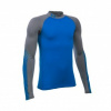 Detské tričko Under Armour ARMOUR Up ColdGear Mock Modro / sivé XS