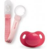 Suavinéx SUAVINEX Cumlík DENTAL, anatomický silikón, +6m +klip