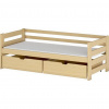 MID.YOU POSTEĽ S ÚLOŽNÝM PRIESTOROM, 90/200 cm farba borovice - Online Only detský nábytok - 000343000201