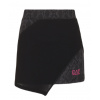 Dámske sukne EA7 Woman Jersey Miniskirt - black python - Čierny (S)