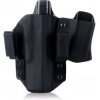 FALCO Opaskové puzdro so zásobnikom IWB typ A904 Kydex pre G17, štandard mieridla, ľavák, čierne