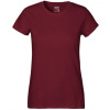 Neutral Dámske tričko NE80001 Bordeaux S