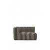 Ferm Living Modul Catena Louisiana Armrest L400, ľavý – pieskový/čierny
