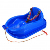 BABY MIX Plastové Sánky S Operadlom Mini Modré