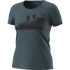 Tričko DYNAFIT Graphic CO W SS Tee cinder 44/38 M