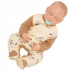 Dojčensky overal - PAJACYK ROBIK 92 BEIGE, BROWN (Brown Spider v. 375 Funny Zebra r. 92 Layette)
