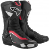 boty SMX-6 3, ALPINESTARS (černá/stříbrná/červená, vel. 47)