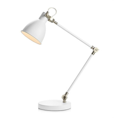 Markslöjd House stolová lampa 1x40 W biela 107738
