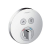 HansGrohe Shower Select - Batéria pod omietku na 2 spotrebiče, chróm 15748000