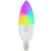 IMMAX IMMAX NEO SMART žárovka LED E14, C37, 4,8W RGB+CCT, stmívatelná, Zigbee, TUYA