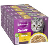 Jumbobalenie Whiskas Senior kapsičky 96 x 85 g - 11+ hydinový výber v želé