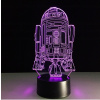 3D nočná lampa Star Wars R2D2 Pilot Gift (3D nočná lampa Star Wars R2D2 Pilot Gift)