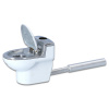 Fajka kovová TOILET