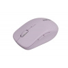 Canyon MW-12, 2v1 bezdrôtová optická myš Bluetooth / 2.4 GHz, tichá, 6 tlačidiel, 800/1200/1600/2400 DPI, ružová CNS-CMSW12P