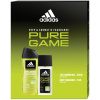 Adidas darčeková sada Pure Game sprchový gél 250 ml, body fragrance 75 ml