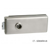 CT - 18000 Kovanie na sklenené dvere Prevedenie: protikus na pasívne krídlo, CT - SER009IN-3B NIM.LL - nikel matný (ONS)