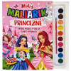 FONI-BOOK Malý maliarik princezné omaľovánka so štetcom a farbami