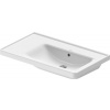 Duravit D-Neo umývadlo 80x48 cm obdĺžnik umývadlo na nábytok biela 2370800060