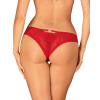 Čipkované nohavičky Chilisa panties - Obsessive M/L červená