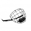 Bauer Kôš Bauer Profile II Facemask, Senior, čierna-biela, L