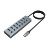 AKASA USB hub Connect 7 IPS 7-Port (AK-HB-21BKCM)