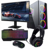 HERNÝ POČÍTAČ PRE HRY RX 580 8GB RYZEN 5 1000GB 32 RAM MONITOR 27