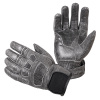 W-tec Kožené moto rukavice Whacker (Velikost: 4XL, Barva: šedá)