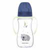 Canpol Babies Antikoliková fľaša EasyStart sleepy koala modrá 300 ml