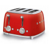 Hriankovač Smeg TSF03RDEU červený 2000 W