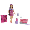 Mattel BRB PARTY REVEAL BARBIE GLAM PARTY - RUŽOVÁ
