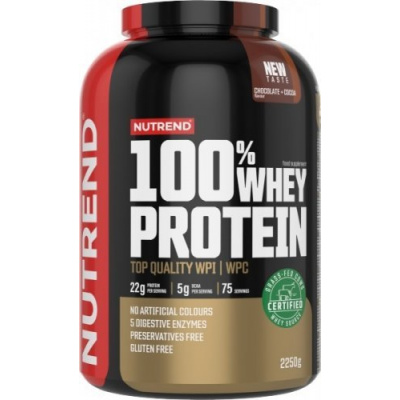Nutrend 100 % Whey Protein - 2250 g, mango-vanilka