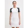Šaty adidas Originals 3S RAGLAN DRESS biela farba, mini, priliehavé, JD0837 XS