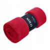 Prikrývka na posteľ - Prikrývka z ihly a závitov polyester 170 x 130 cm odtieňov červenej (Červená prikrývka vyrobená z mikrovlákna 130x170 sólo)