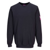 PORTWEST Mikina Flame Resistant Anti-Static FR12, dlouhý rukáv POR-FR12NARXS Navy XS