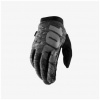 Rukavice na motocykel 100% BRISKER grey/black - XL