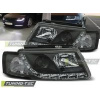 Predné svetlá Volkswagen Passat B5 3B, 1996-2000, LED Daylight, čierne black 1