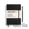 Leuchtturm1917 Zápisník Black Medium A5 čtverečkovaný - Leuchtturm1917
