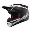 přilba SUPERTECH S-M10 AMPRESS, ALPINESTARS (černá matná/bílá) 2024 M140-2201