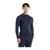 Tričko Under Armour Hg Armour Comp Mock LS Black/ White XXXXL XXXXL