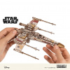Ugears 3D drevená mechanická skladačka Star Wars Luke Skywalker X-Wing stíhačka