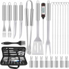 Príbor na grilovanie - Grilling Bar set príslušenstvo puzdro Popory xxl 25 el (Grilling Bar set príslušenstvo puzdro Popory xxl 25 el)