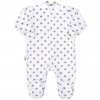NEW BABY Dojčenský overal New Baby Classic II sivý s hviezdičkami Veľ. 74
