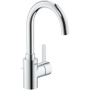 GROHE Eurosmart Cosmopolitan páková umývadlová batéria s otočným výtokom, s odtokovou súpravou s tiahlom, výška výtoku 202 mm, chróm, 32830001
