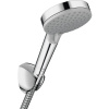 HANSGROHE Vernis Blend sprchová súprava, ručná sprcha 2jet Vario EcoSmart priemer 100 mm, sprchový držiak a sprchová hadica 160 cm, chróm, 26278000