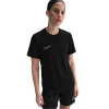 Nike Academy Football Shirt Womens Black 8 (XS)