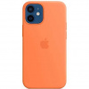 Apple iPhone 12 mini Silicone Case with MagSafe - Kumquat MHKN3ZM/A