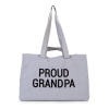 Childhome Cestovná taška Grandpa Canvas Grey